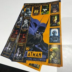 SDCC Exclusive Batman the Long Halloween Poster